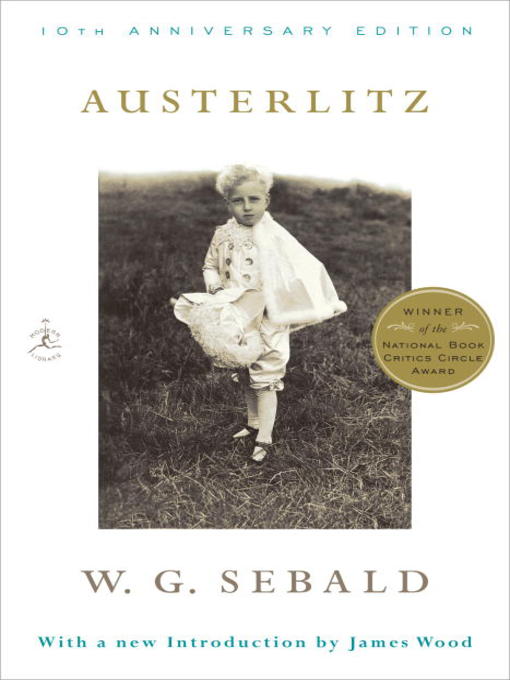 Title details for Austerlitz by W.G. Sebald - Wait list